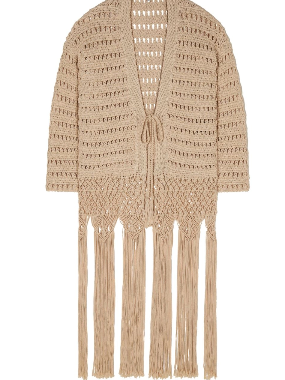 Affordable Love to crochet Alanui Letter Women cardigan India 0326
